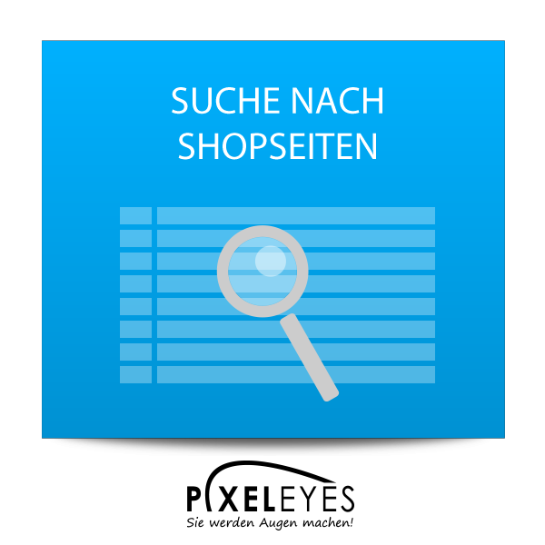 Suche nach Shopseiten