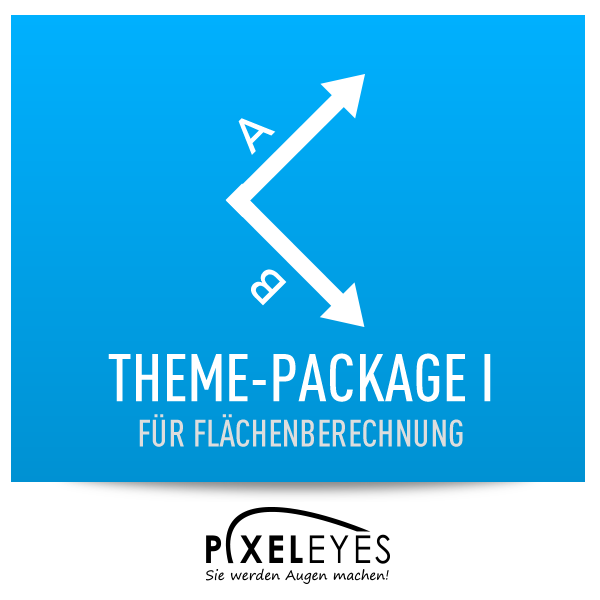 THEME-PACKAGE I FÜR FLÄCHENBERECHNUNG